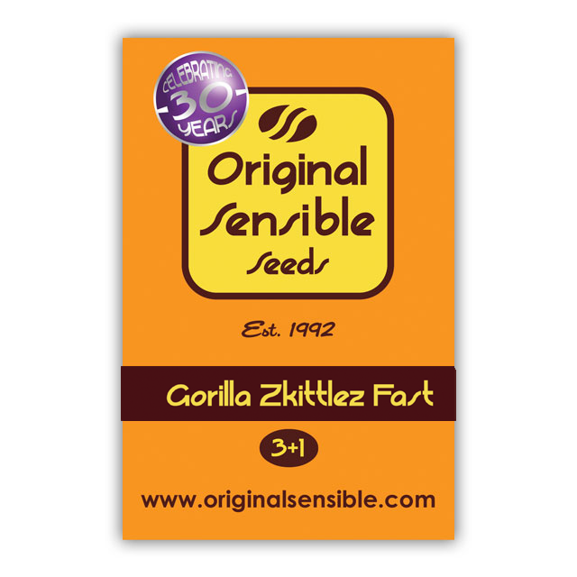 Buy Original Sensible Seeds Gorilla Zkittlez Fast FEM